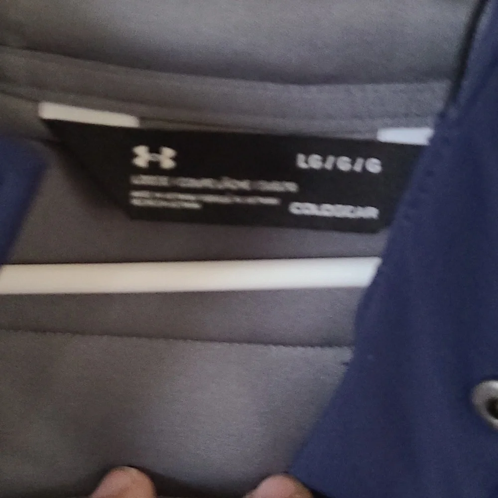 Men's Under Armour Storm 1/2 button hoodie - Picture 3 of 6